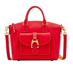 Dooney & Bourke Naomi Satchel in Geranium